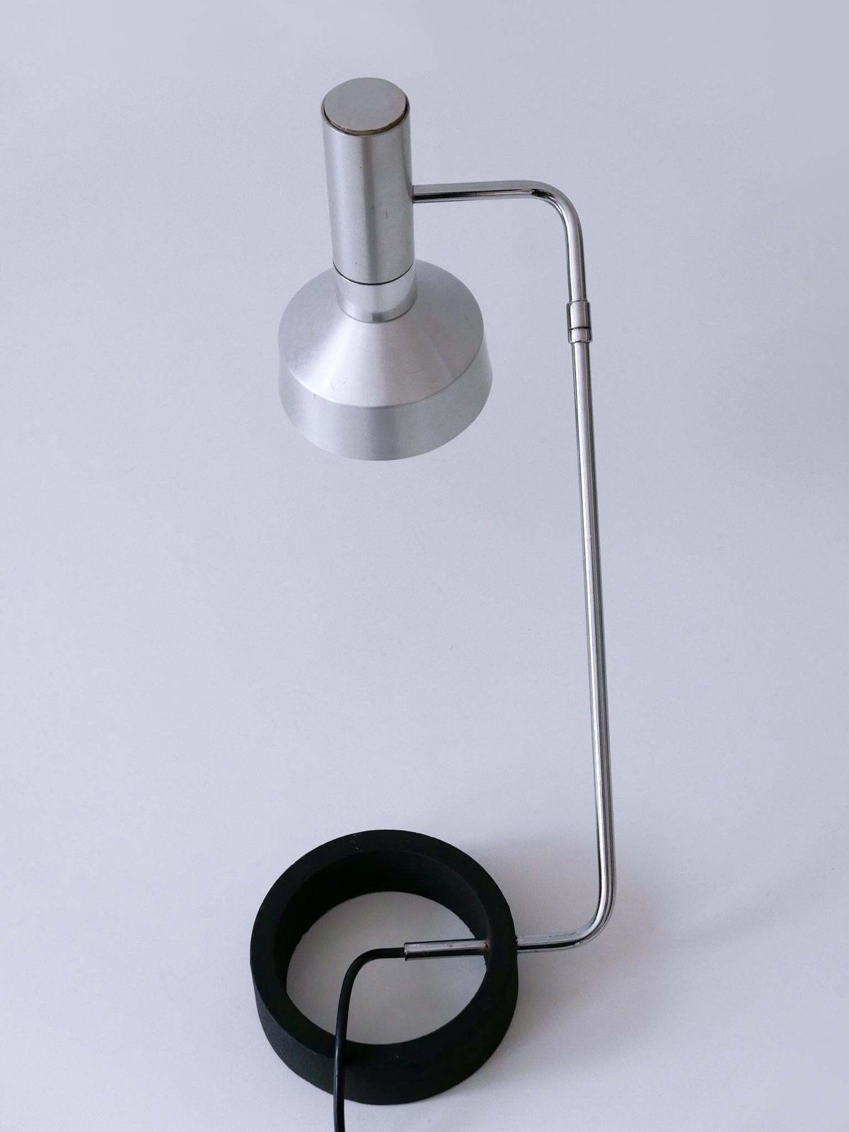 Rare 'Minilux' Desk Light Or Table Lamp By Rosemarie & Rico Baltensweiler 1960s photo vinterior