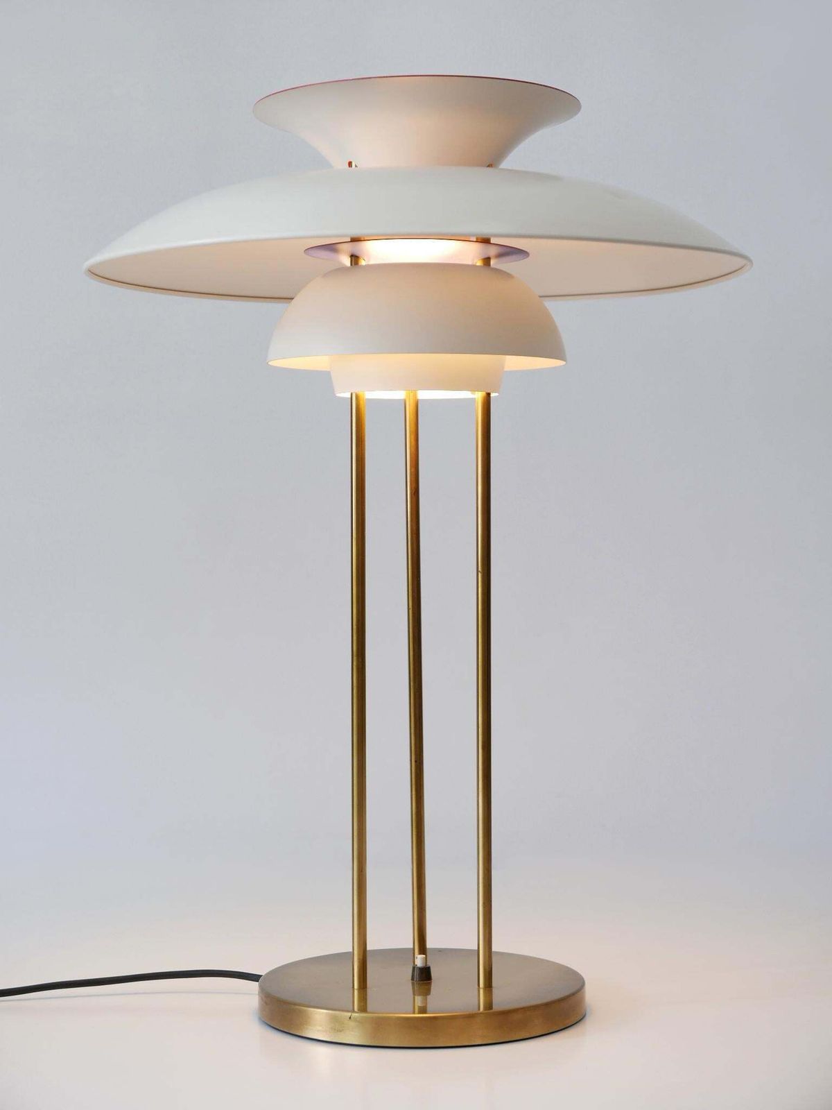 photo for sale Mid Century Modern Ph 5 Table Lamp By Poul Henningsen For Louis Poulsen 1960s