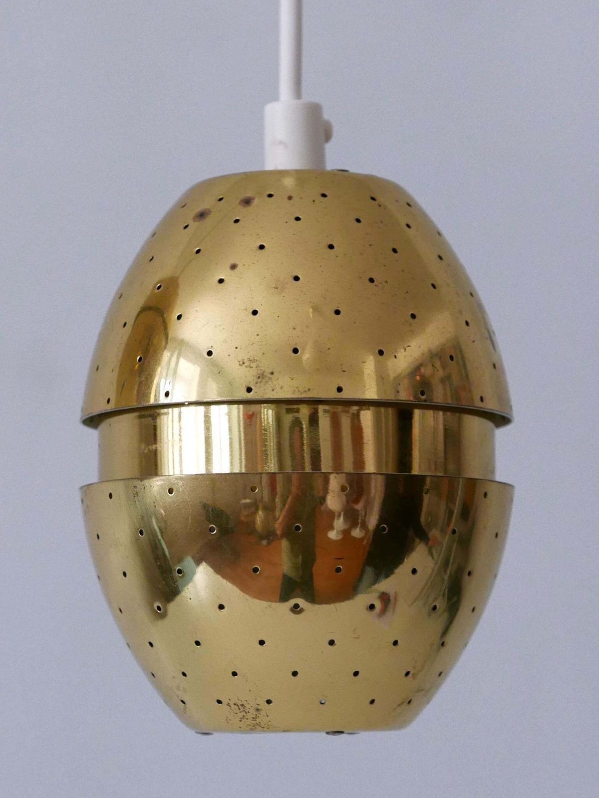 3982.0 Set Of Two 'Egg' Pendant Lamps By Hans Agne Jakobsson For Ab Markaryd, Sweden photo