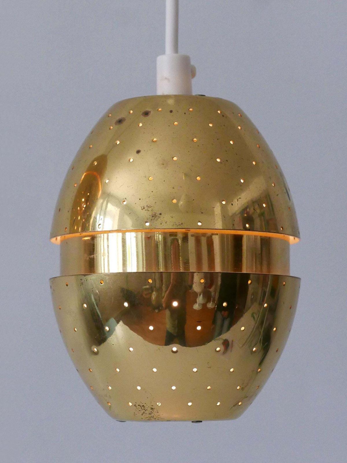 photo vinterior Set Of Two 'Egg' Pendant Lamps By Hans Agne Jakobsson For Ab Markaryd, Sweden