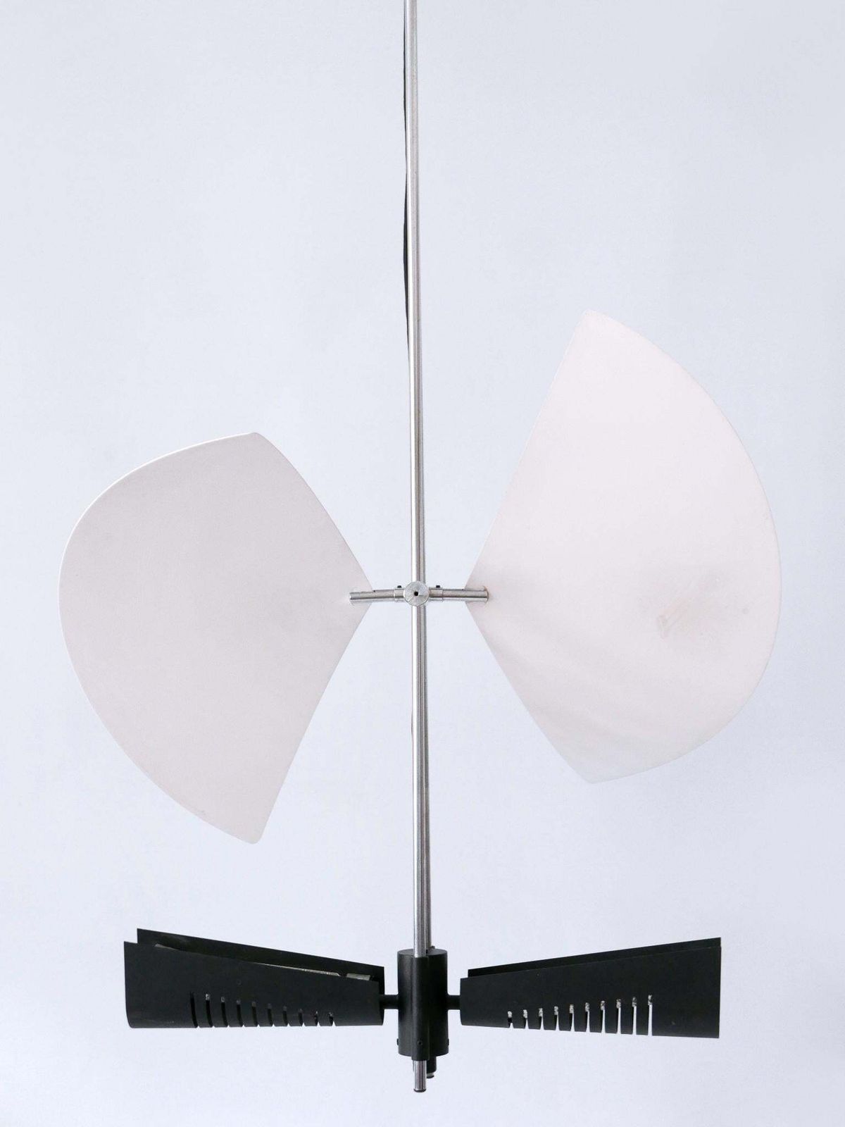 Amazing Garcia Garay 'Enterprise' Wing Chandelier Or Ceiling Lamp Spain 1980s photo Lighting
