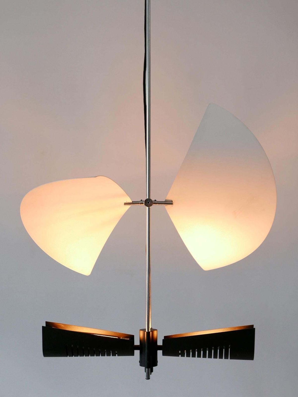 Amazing Garcia Garay 'Enterprise' Wing Chandelier Or Ceiling Lamp Spain 1980s photo 3362.0