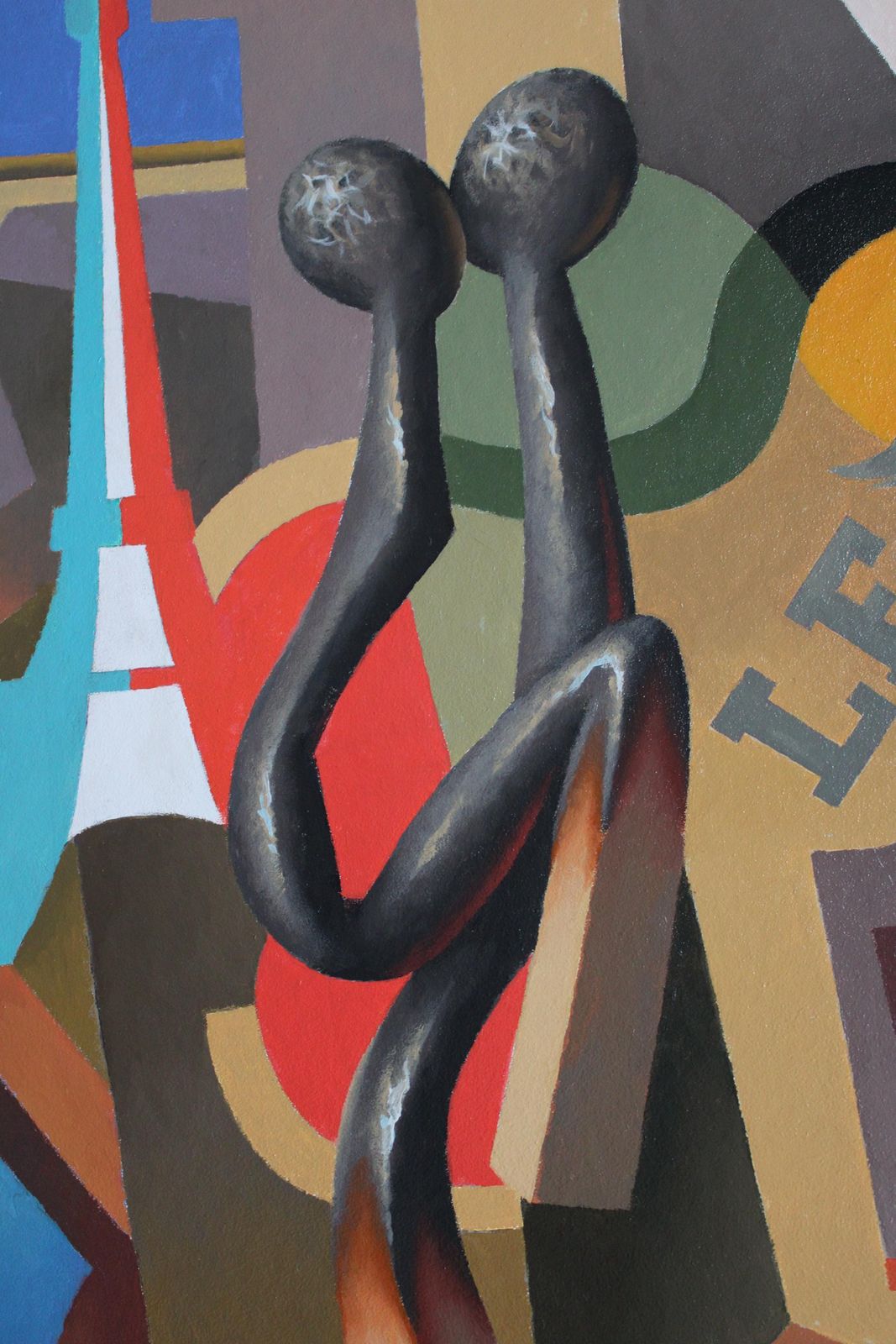 Juris Dimitersle Figaro. Oil On Cardboard, 70x50 Cm photo 3856.0