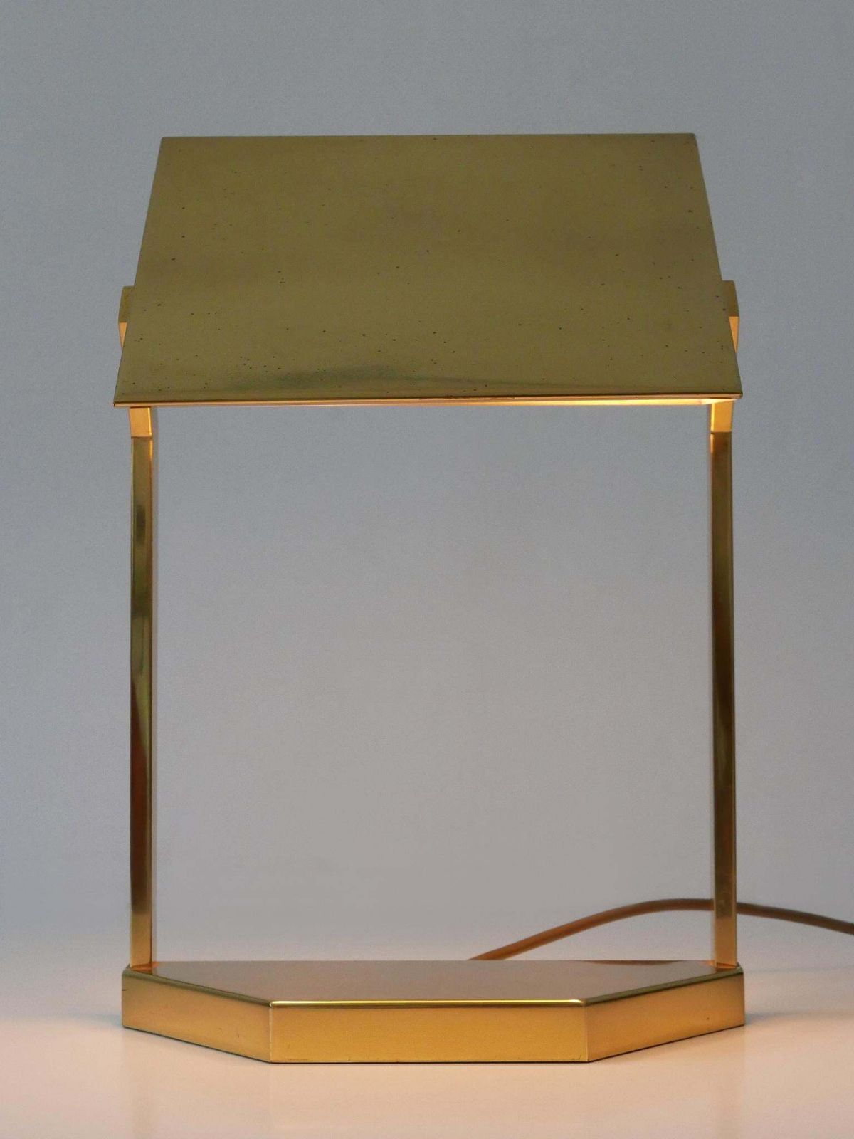 photo for sale Mid Century Desk Light Or Table Lamp By Vereinigte Werkstätten Germany 1960s