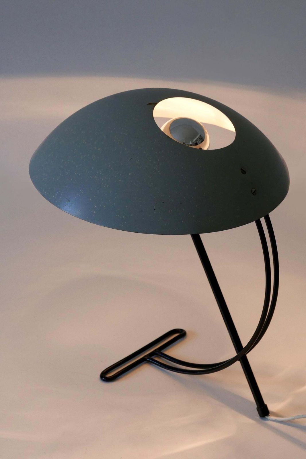 Mid Century Nb100 Table Lamp Or Desk Light By Louis Kalff For Philips 1950s photo furniture