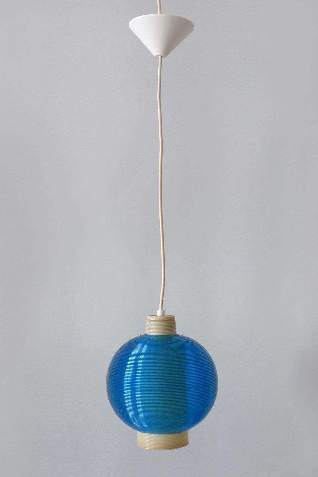 Rare Mid Century Modern Rotaflex Pendant Lamp By Yasha Heifetz USA 1960s photo 1213.0
