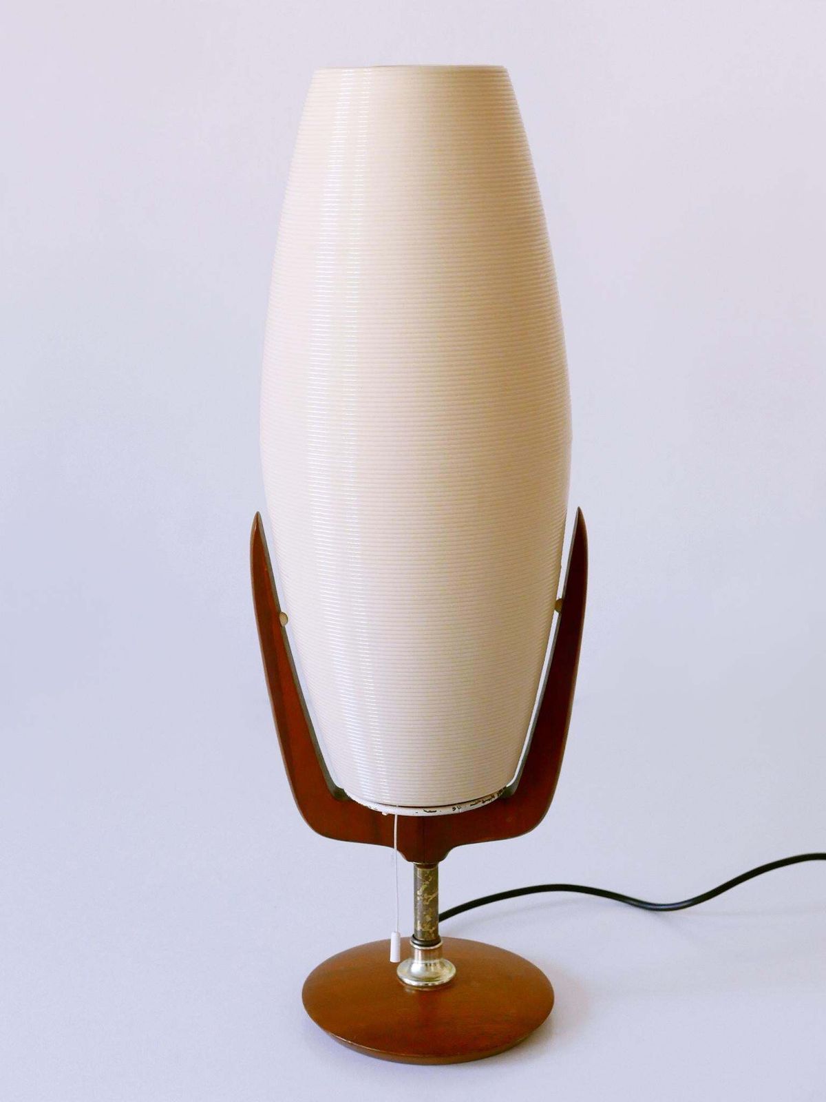 Large & Rare Mid Century Modern Yasha Heifetz Rotaflex Table Lamp USA 1950s photo for sale