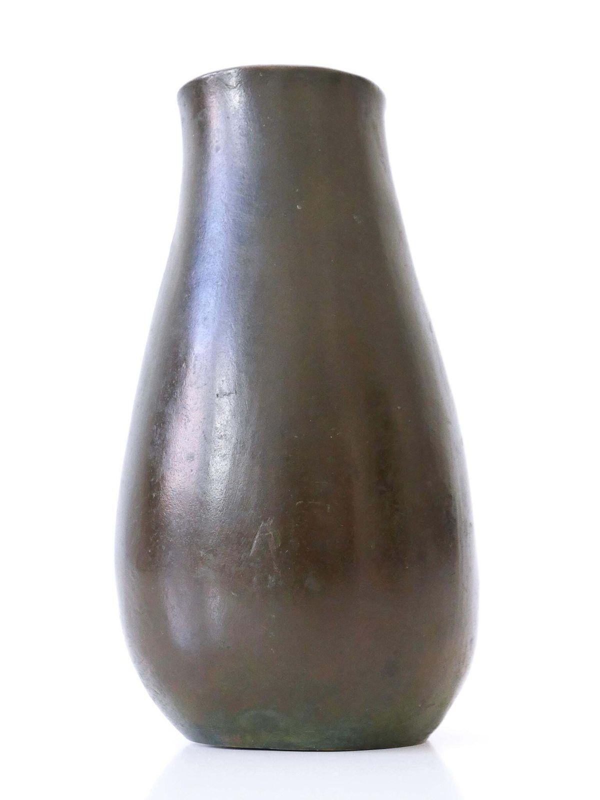Rare And Elegant Mid Century Modern Bronze Vase Germany 1960s Signed: Rnr photo 1328.0