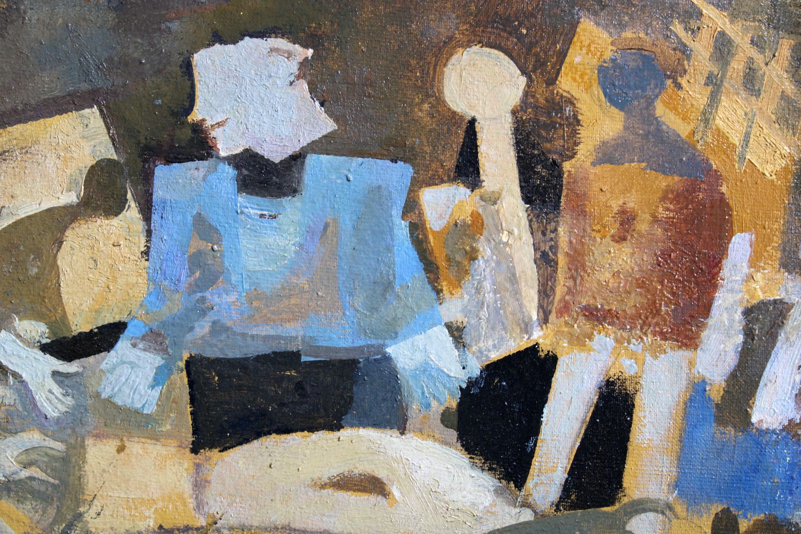 Victor Karnauh Dump. Oil On Canvas, 28. 5 X 43 Cm photo vinterior