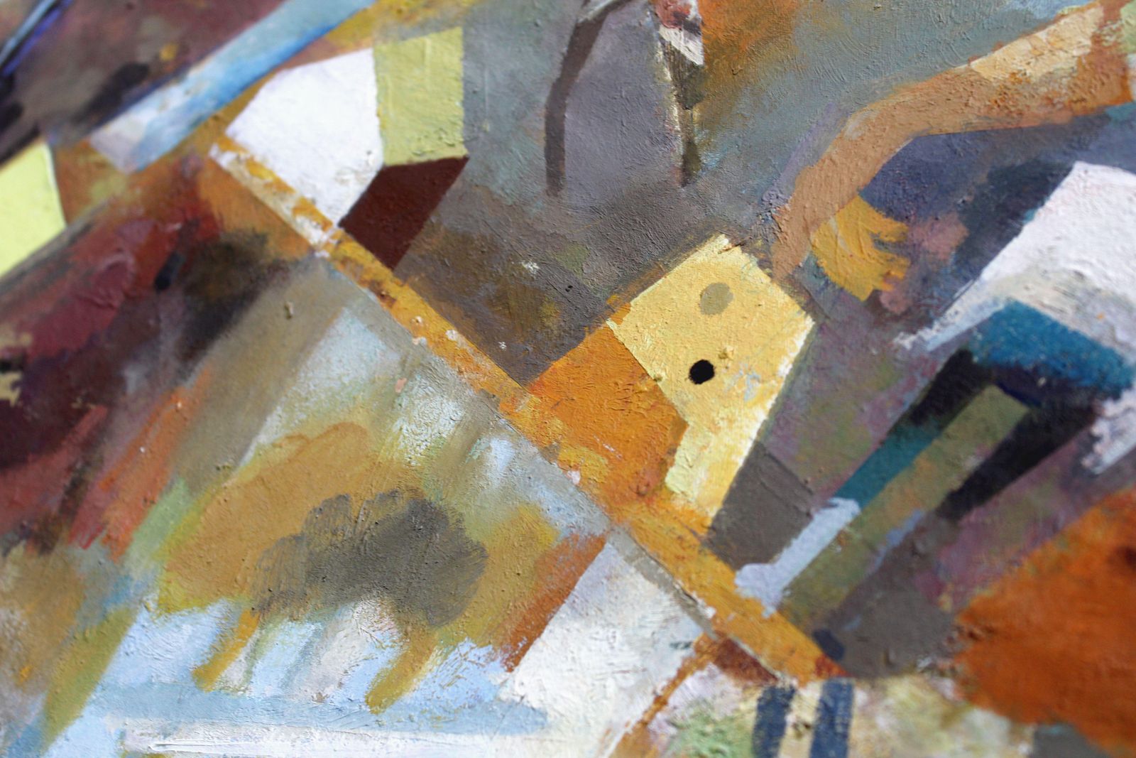 Victor Karnauh Walk In The City. Oil On Canvas, 60x80 Cm photo vinterior