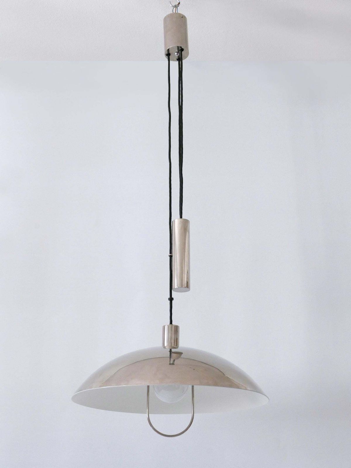 photo for sale Early Tecnolumen Pendant Lamp 'Bauhaus Hmb 25/500' By Marianne Brandt 1980s