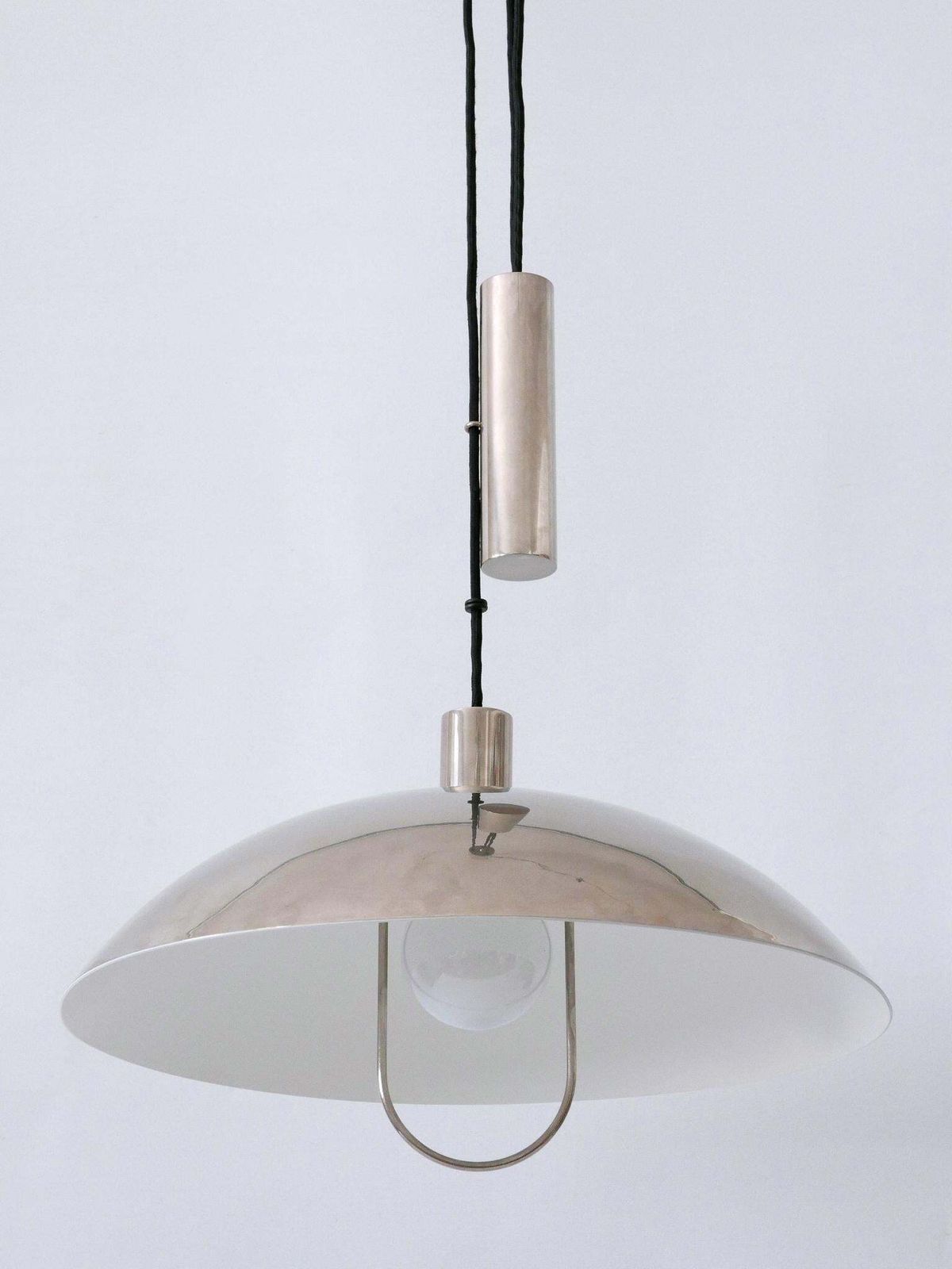 photo buy Early Tecnolumen Pendant Lamp 'Bauhaus Hmb 25/500' By Marianne Brandt 1980s