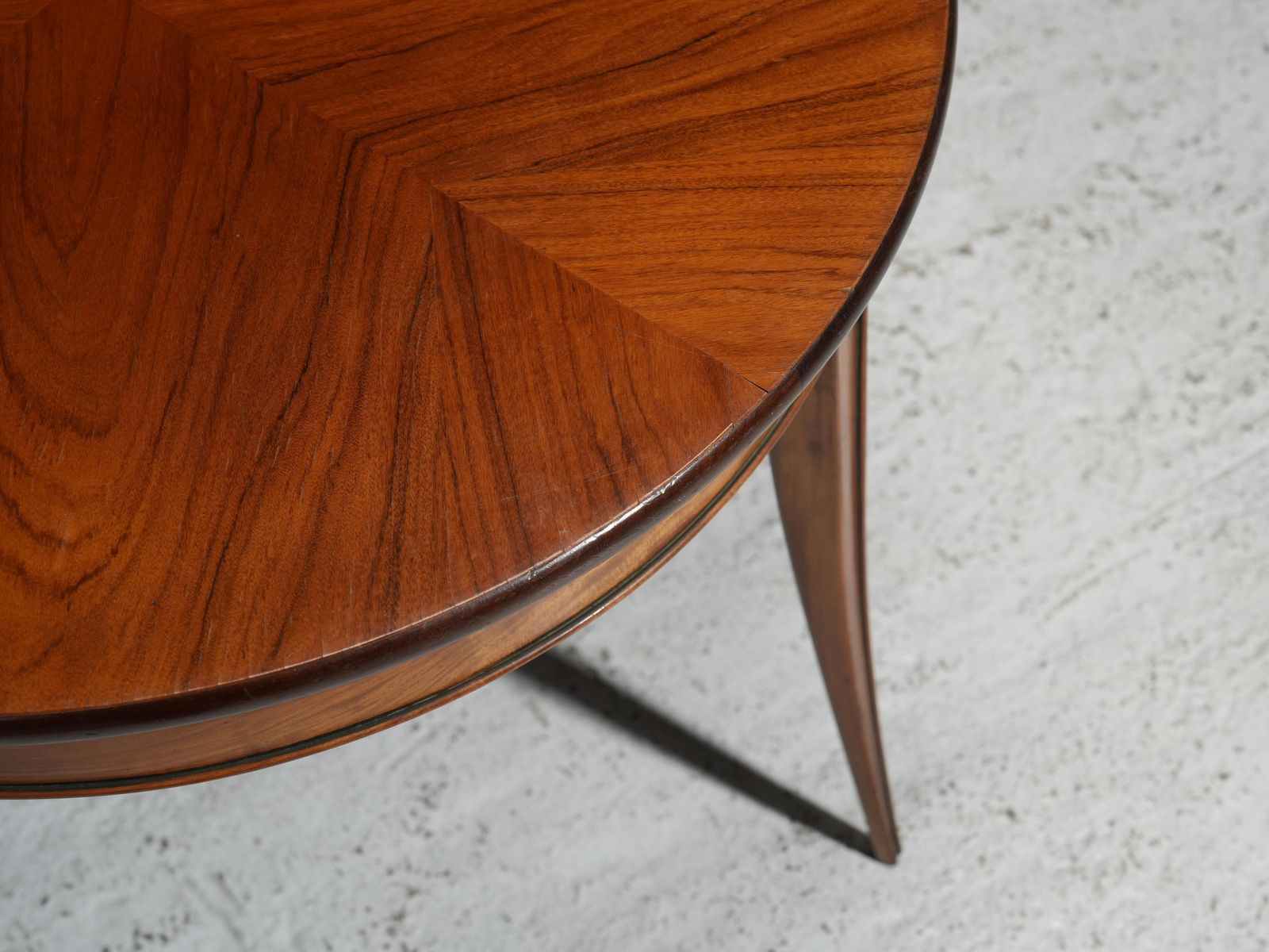 Ronde Salontafel Van Giuseppe Scapinelli In Hout, Brazilië, Ca. Jaren 1950 photo Meubels