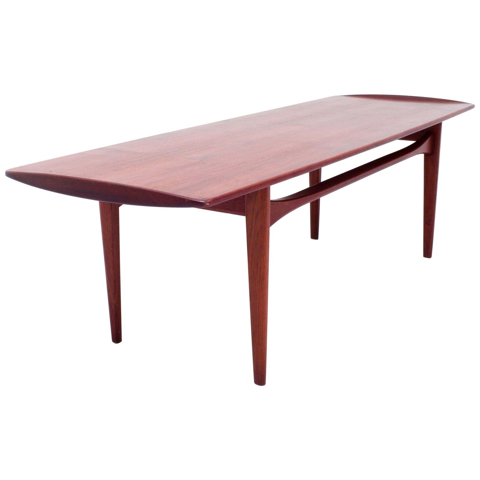 Tove & Edvard Kindt Larsen Teak Coffee Table For France & Daverkosen, Denmark