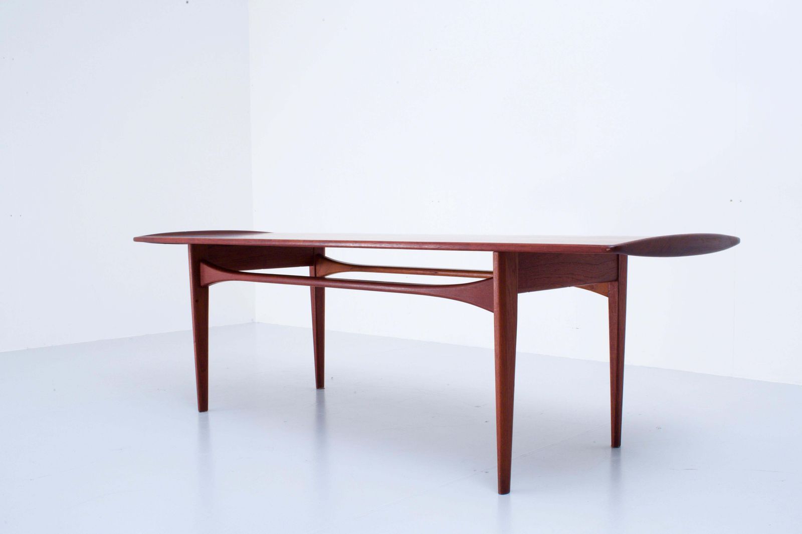 Tove & Edvard Kindt Larsen Teak Salontafel Voor France & Daverkosen, Denemarken photo for sale