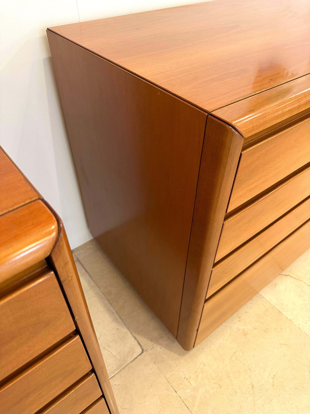 photo vinterior Wood Chest Of Drawers By Luigi Saccardo For Gasparello. Italy, 1970s