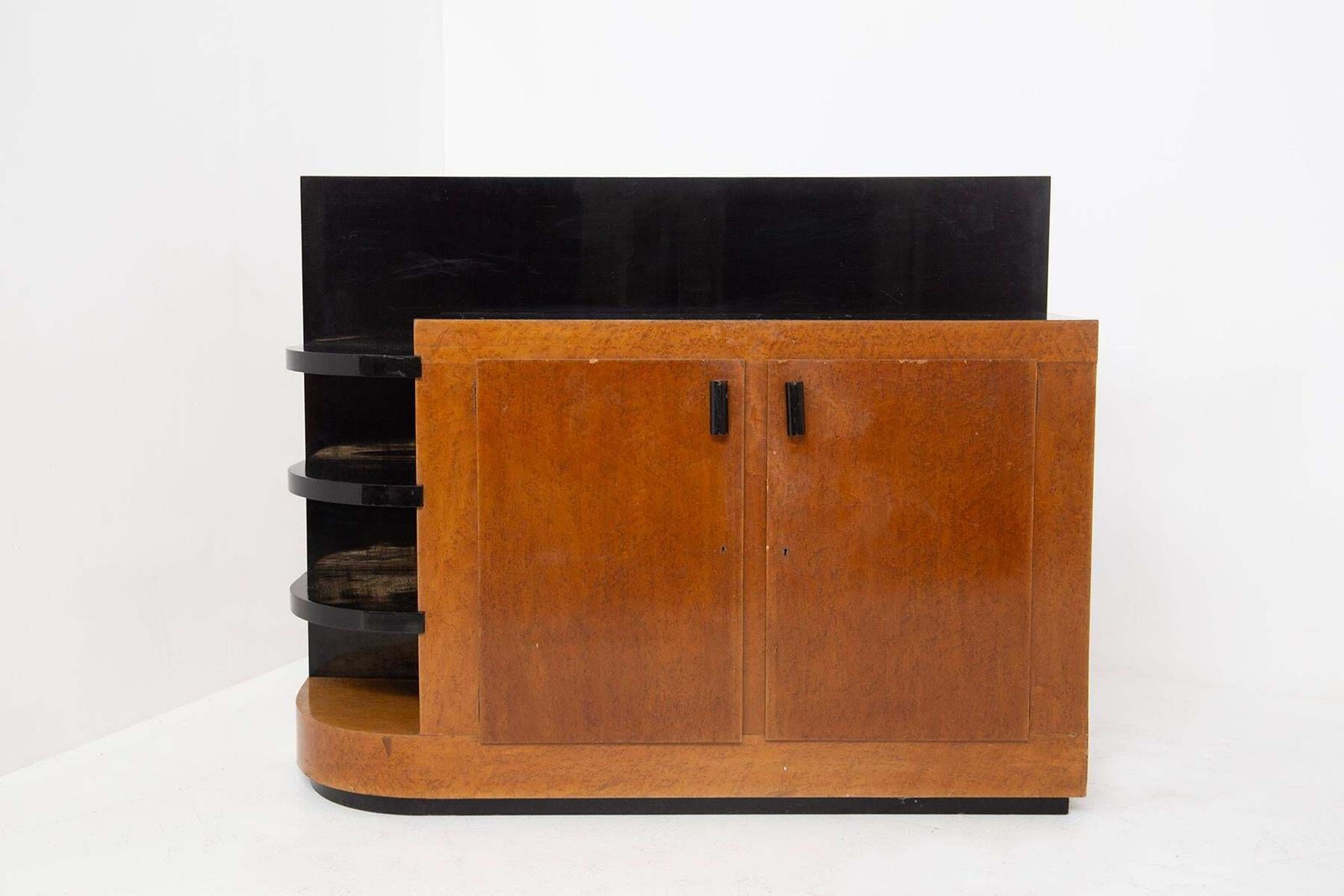 Italian Rationalist Sideboard By G. Pagano In Bauhaus Style photo vinterior