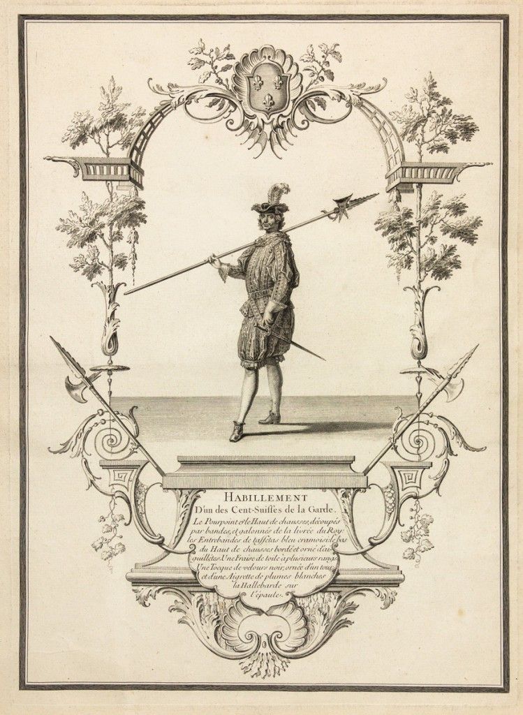 Clothing Of One Of The Cent Suisses Of The Guard