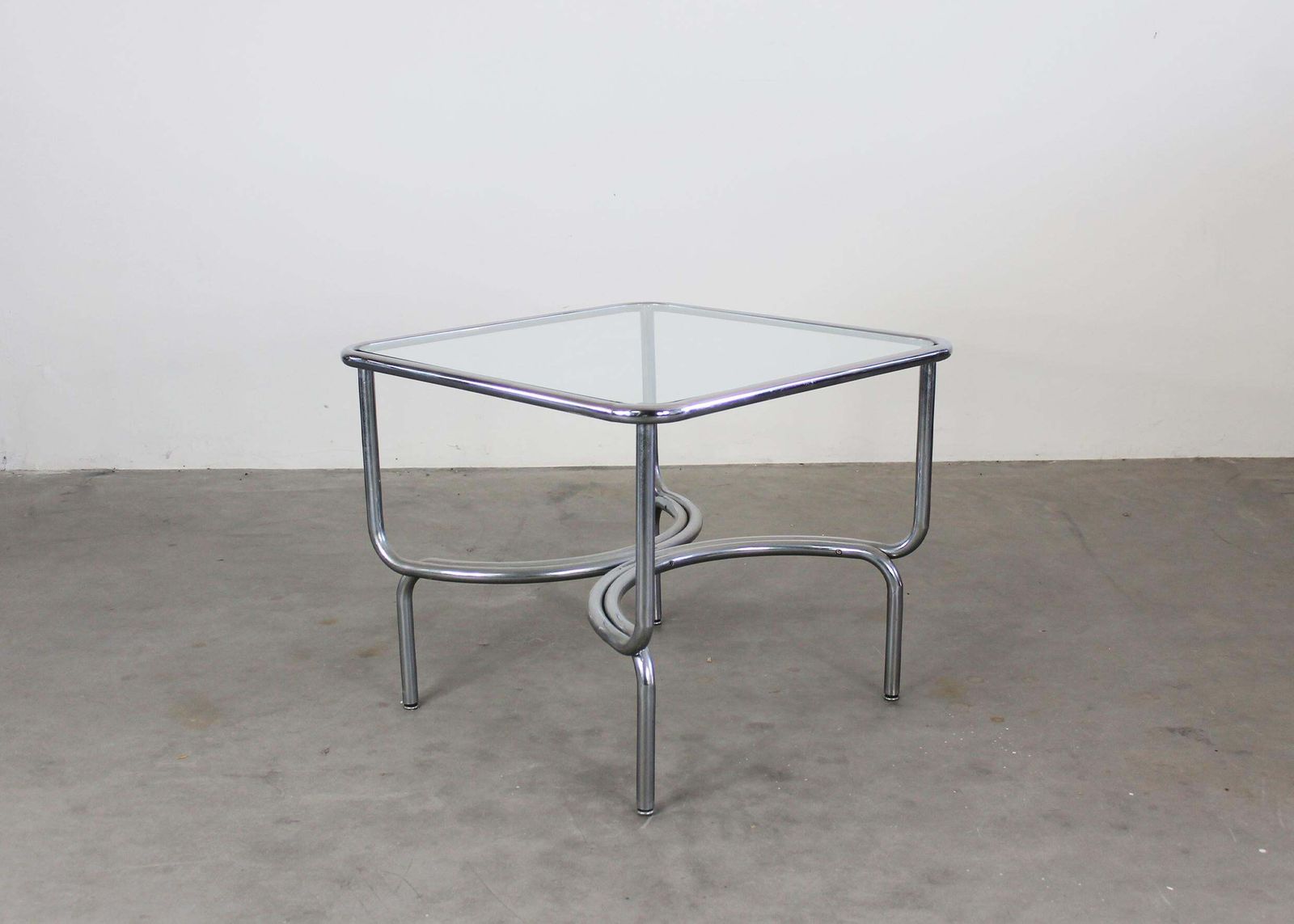 Gae Aulenti Locus Solus Dining Room Set In Steel And Leather By Poltronova 1970s photo buy