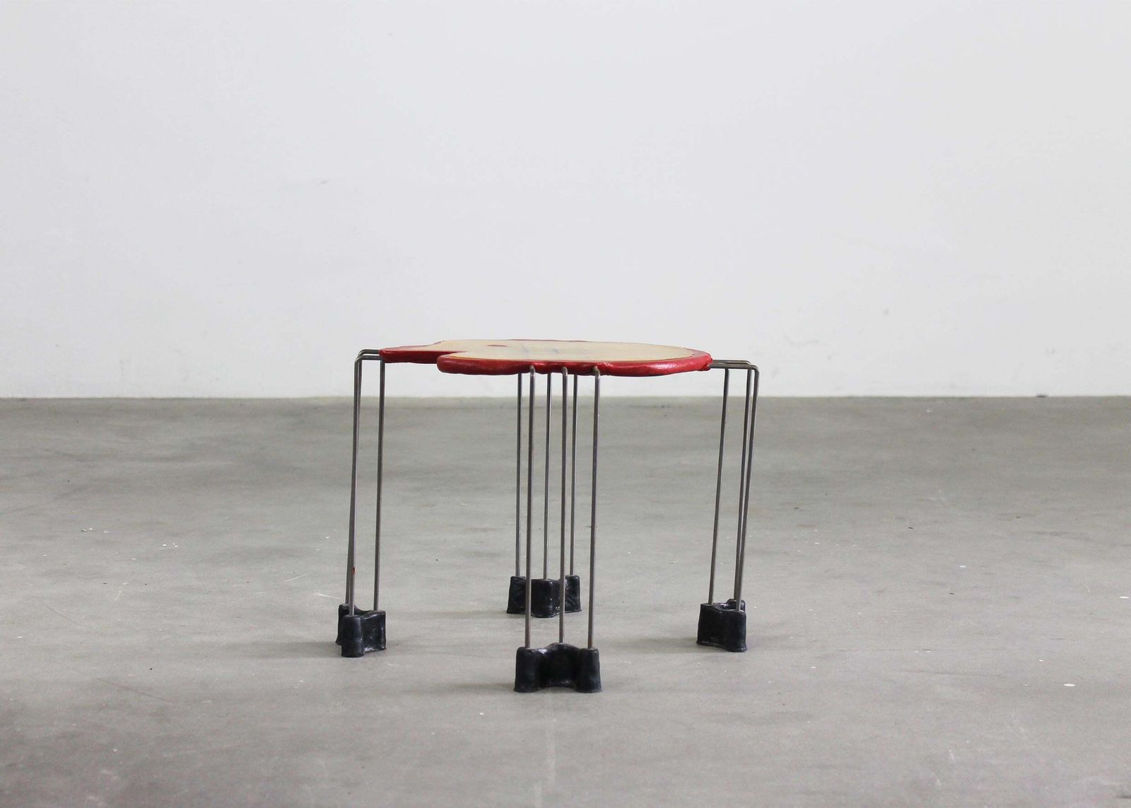 3314.0 Gaetano Pesce Set Of Three Nesting Play Tables In Resin By Fish Design 1999 photo