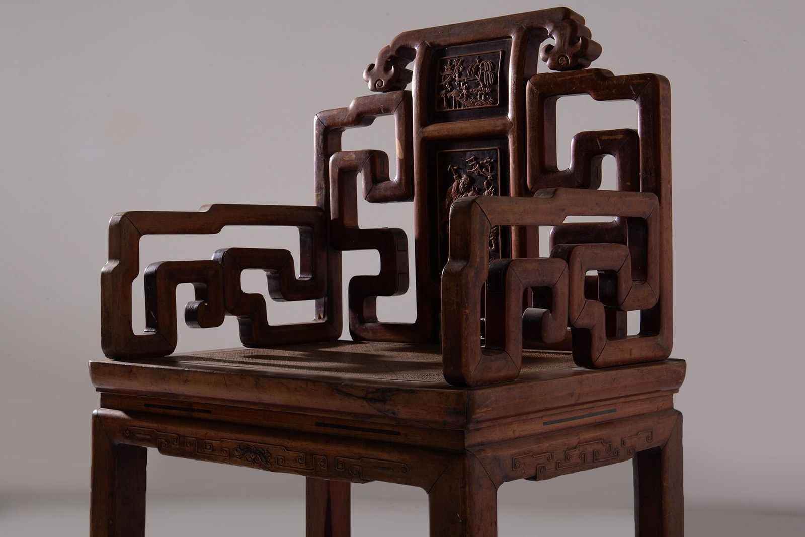 Chinese Traditional Qing Style Armchair photo furniture