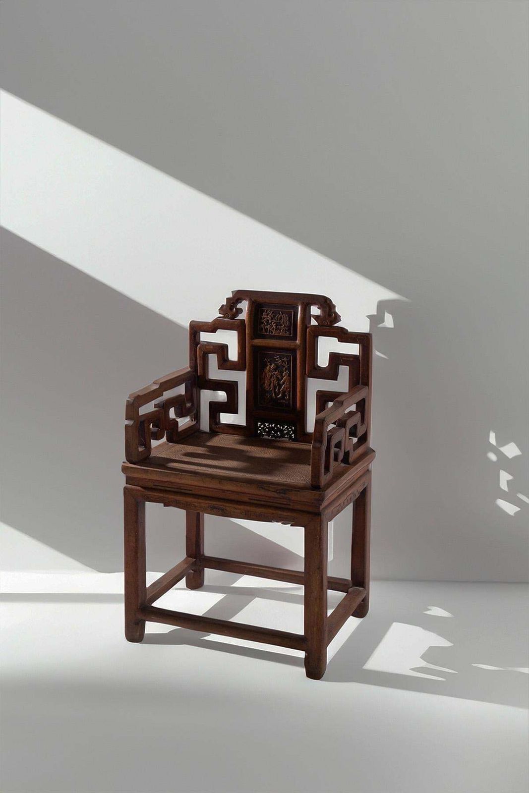 Chinese Traditional Qing Style Armchair photo Furniture