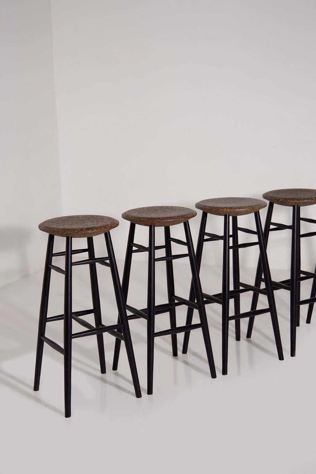photo for sale Set Of Six Drifted Stool By Lars Beller Fjetland