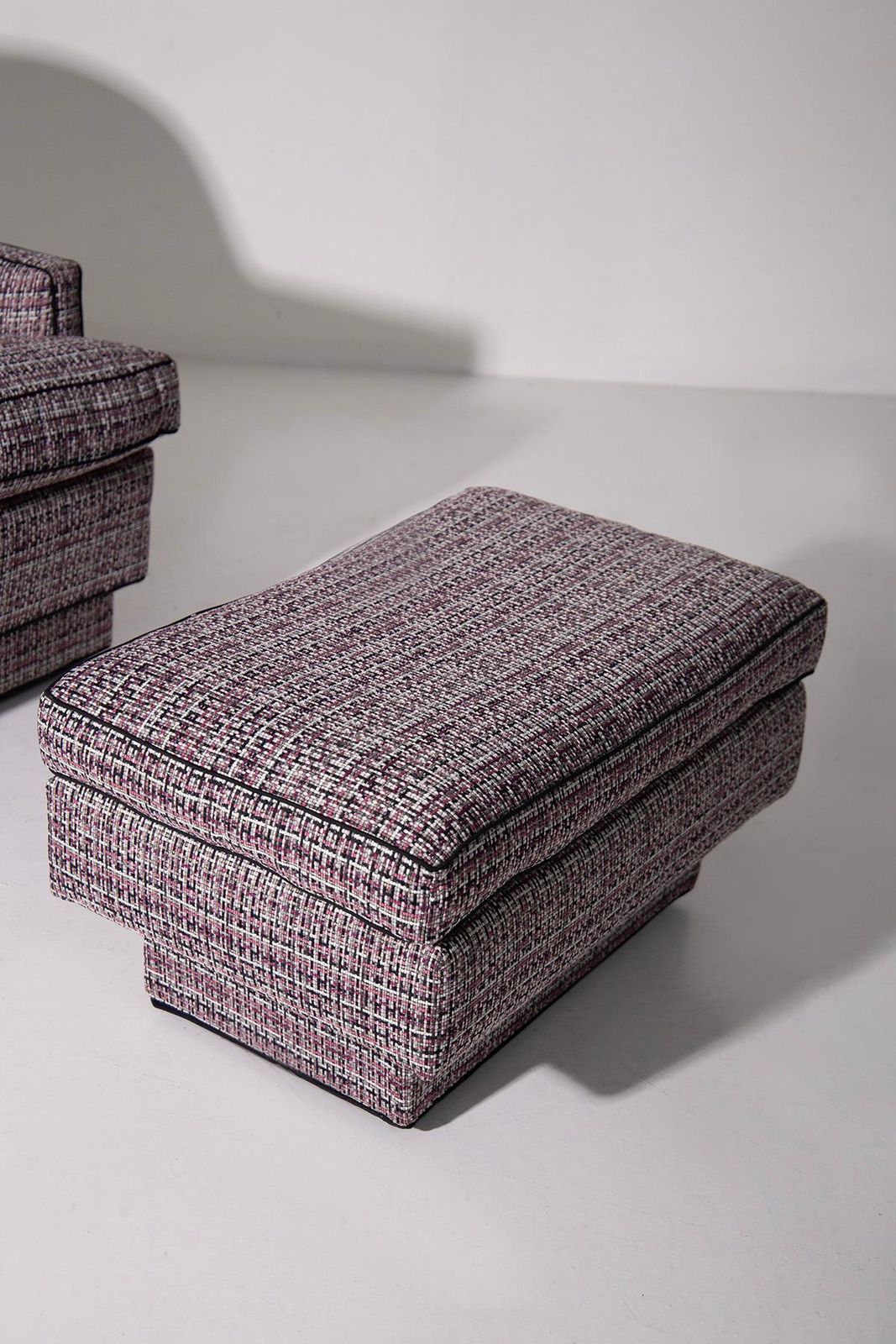 photo for sale Hollywood Regency Style Armchair And Ottoman Set