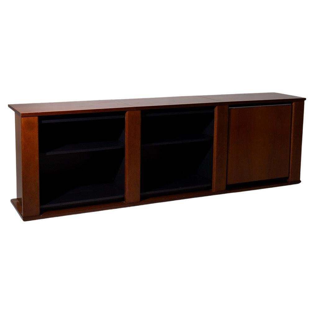 Wooden Sideboard With Built In Turntable