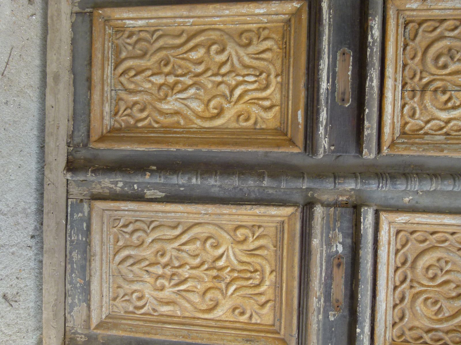 19th Century Double Front Door In Art Nouveau Style, Spain photo 5309.0