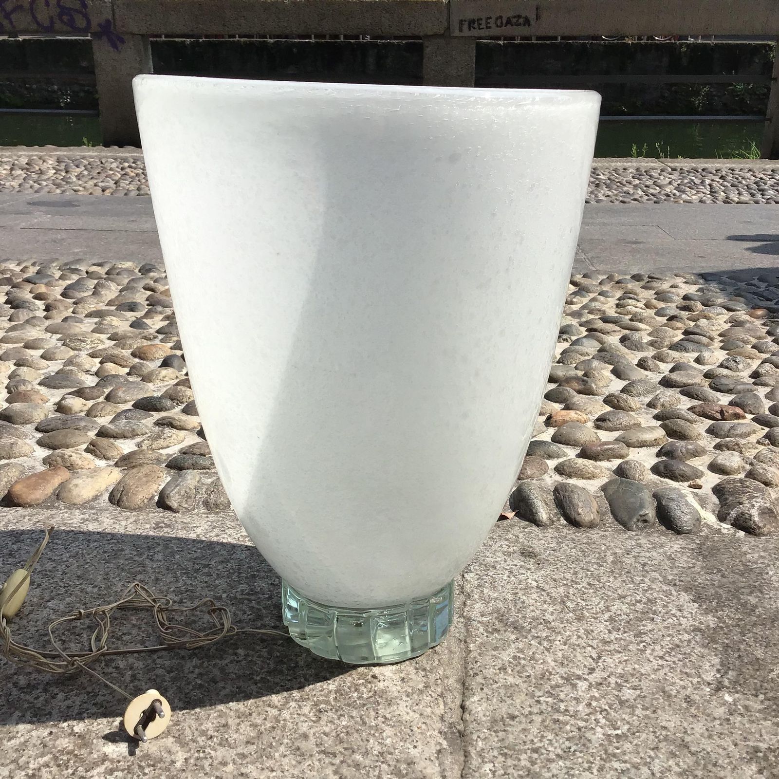 Carlo Scarpa Venini Lampada Da Tavolo Vetro Di Murano 1940 Italia photo buy
