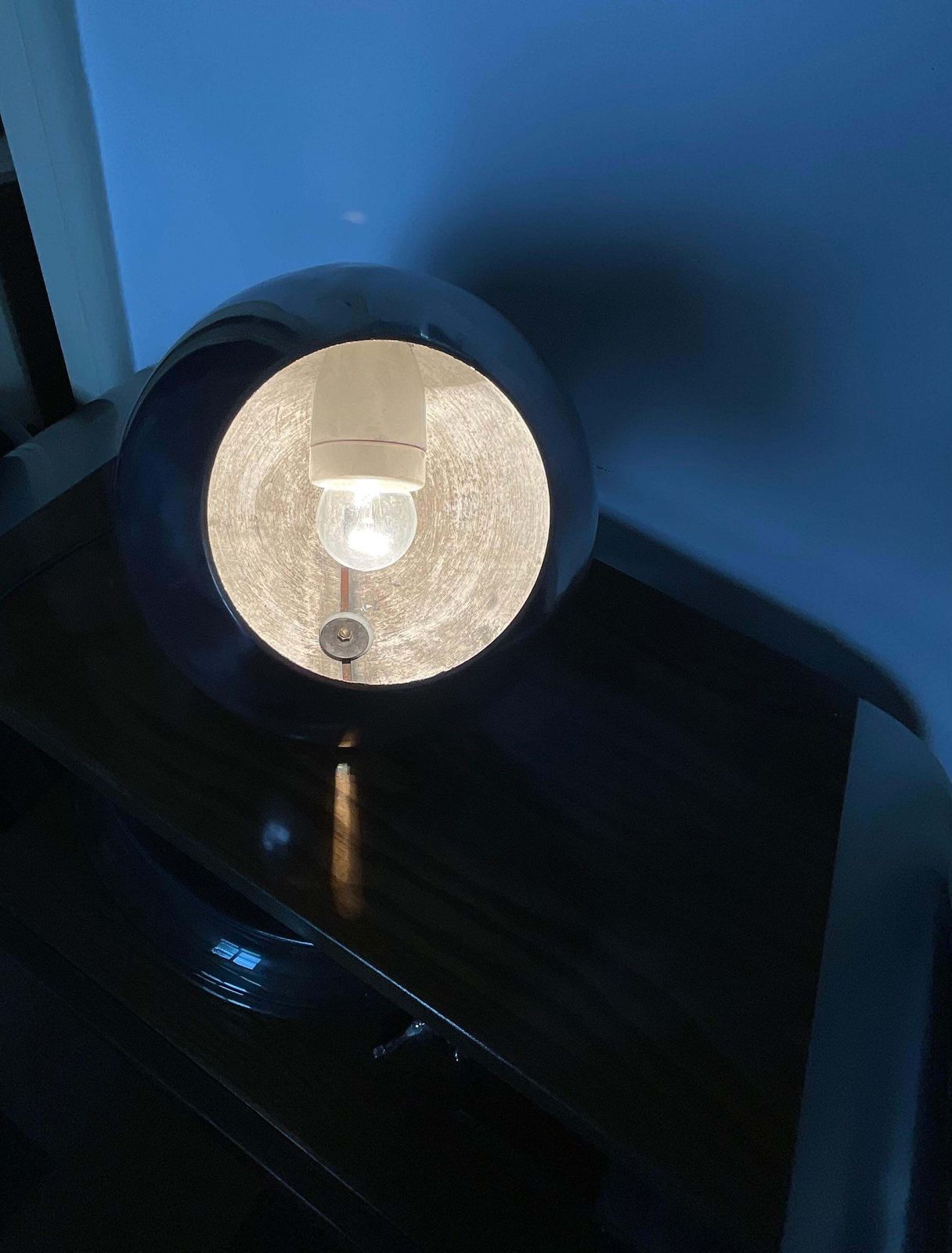 Gino Sarfatti   Arteluce Lampada In Alluminio Lucidato   Mod. 586   Italia 1962. photo 2213.0