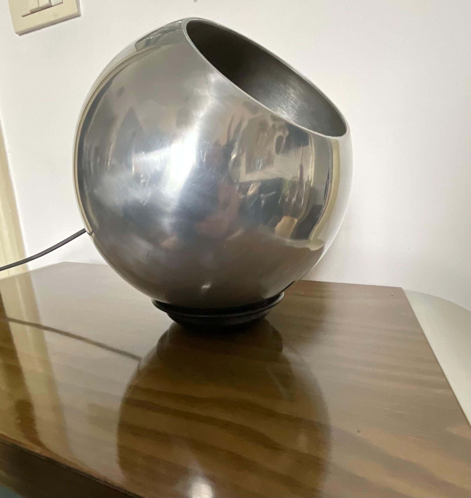 Gino Sarfatti   Arteluce Lampada In Alluminio Lucidato   Mod. 586   Italia 1962. photo buy