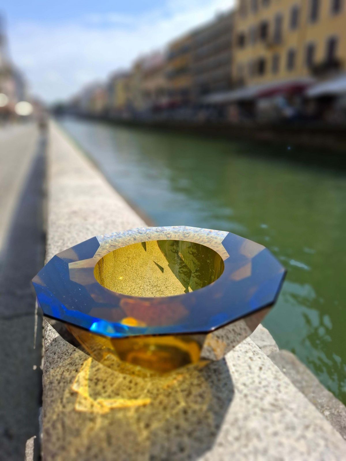 photo for sale Flavio Poli Seguso Centrotavola  Vetro Di Murano 1950 Italy