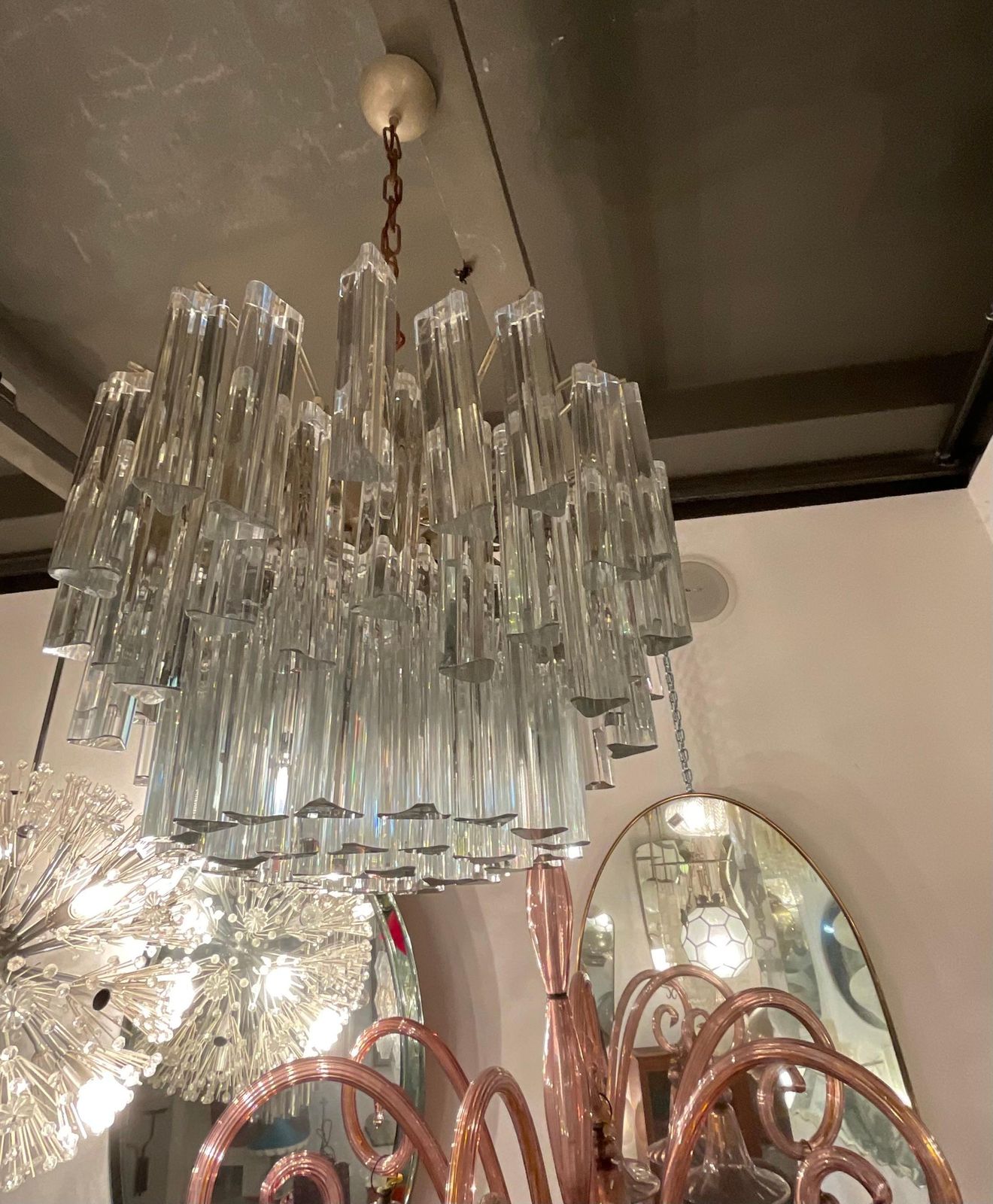 photo buy Venini   Trilobi Model Chandelier   Murano Glass   Italy 1950s