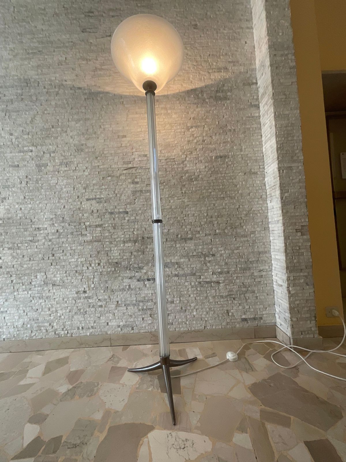 photo buy Seguso   Murano Glass Floor Lamp   Italy 1950s