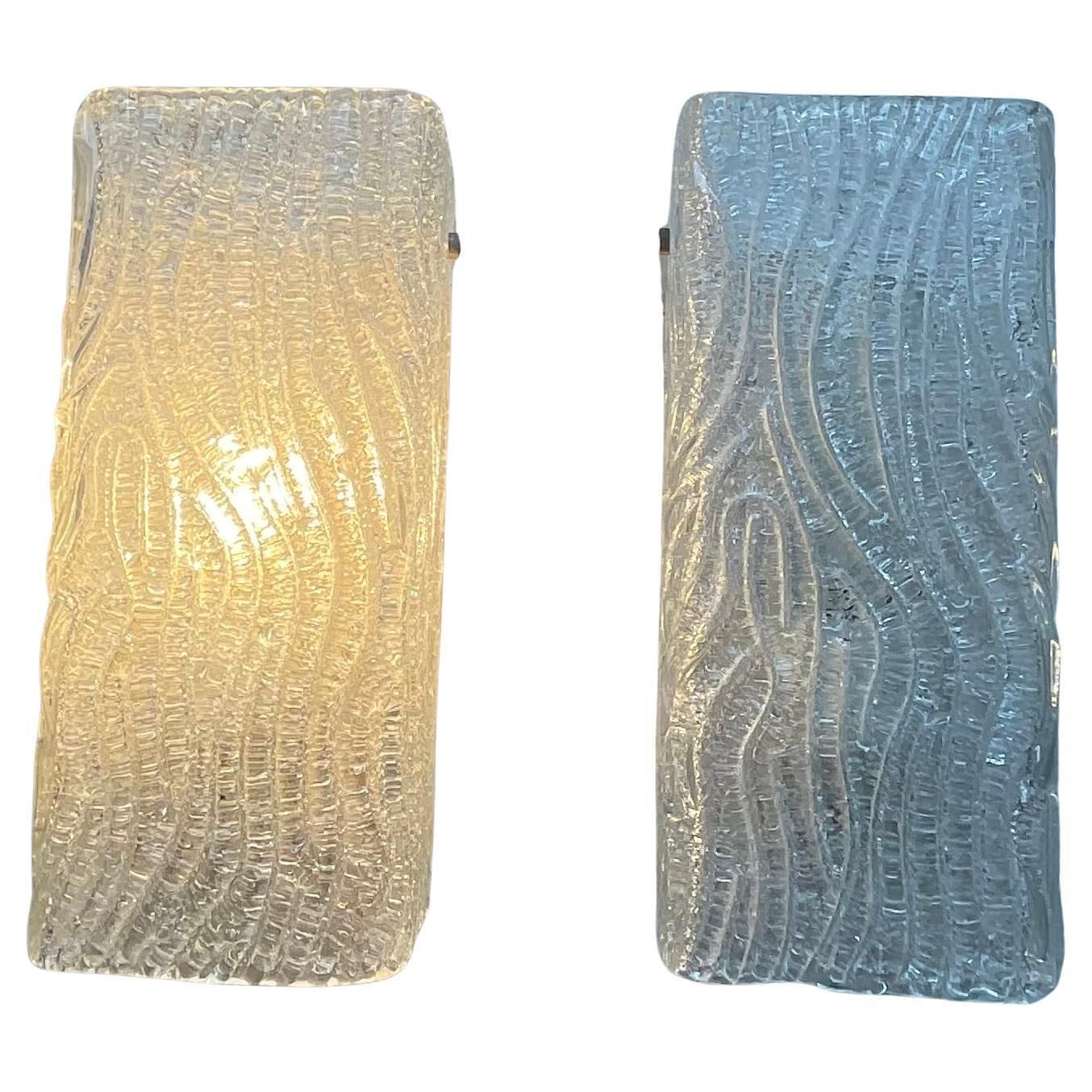 Venini   Toni Zuccheri   Pair Of Wall Sconces   Murano   Italy   1960s