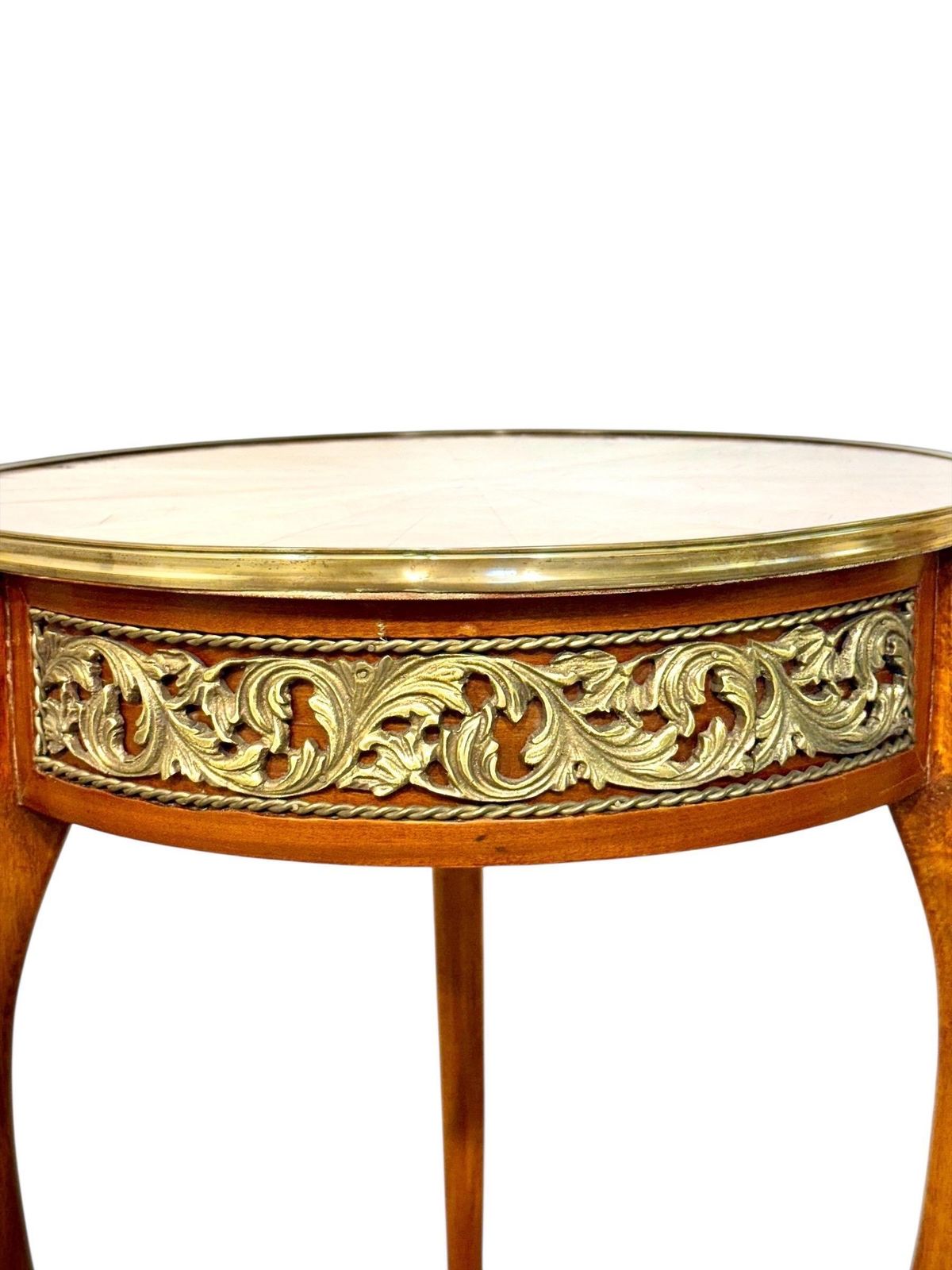 Louis XV Style Gilt Bronze Mounted Guéridon, France, Late 19th Century photo for sale