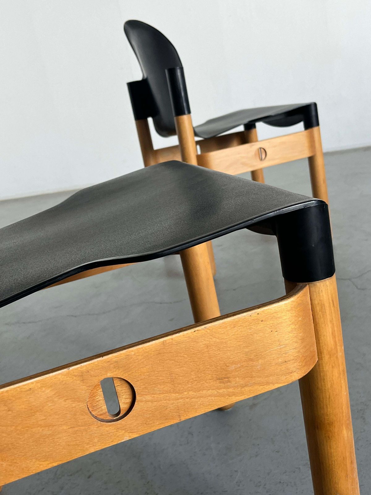 Set Of 4 Vintage Thonet Flex 2000 Chairs By Gerd Lange For Thonet, 1970s photo vintage