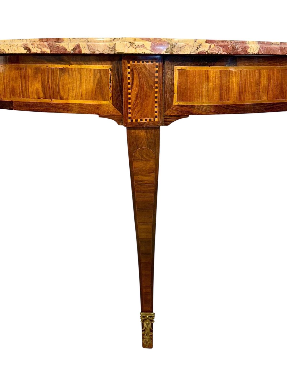 photo for sale 18th Century French Neoclassical Wall Console With Marble Top