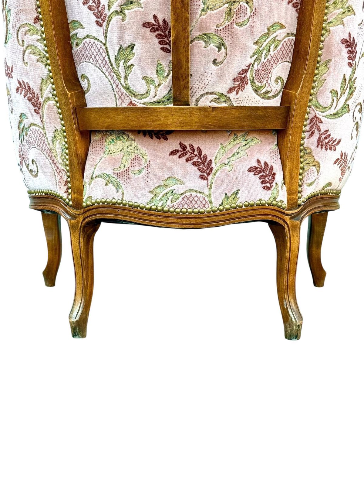 photo vinterior Louis XV Walnut Bergère Chair, Late 19th Century