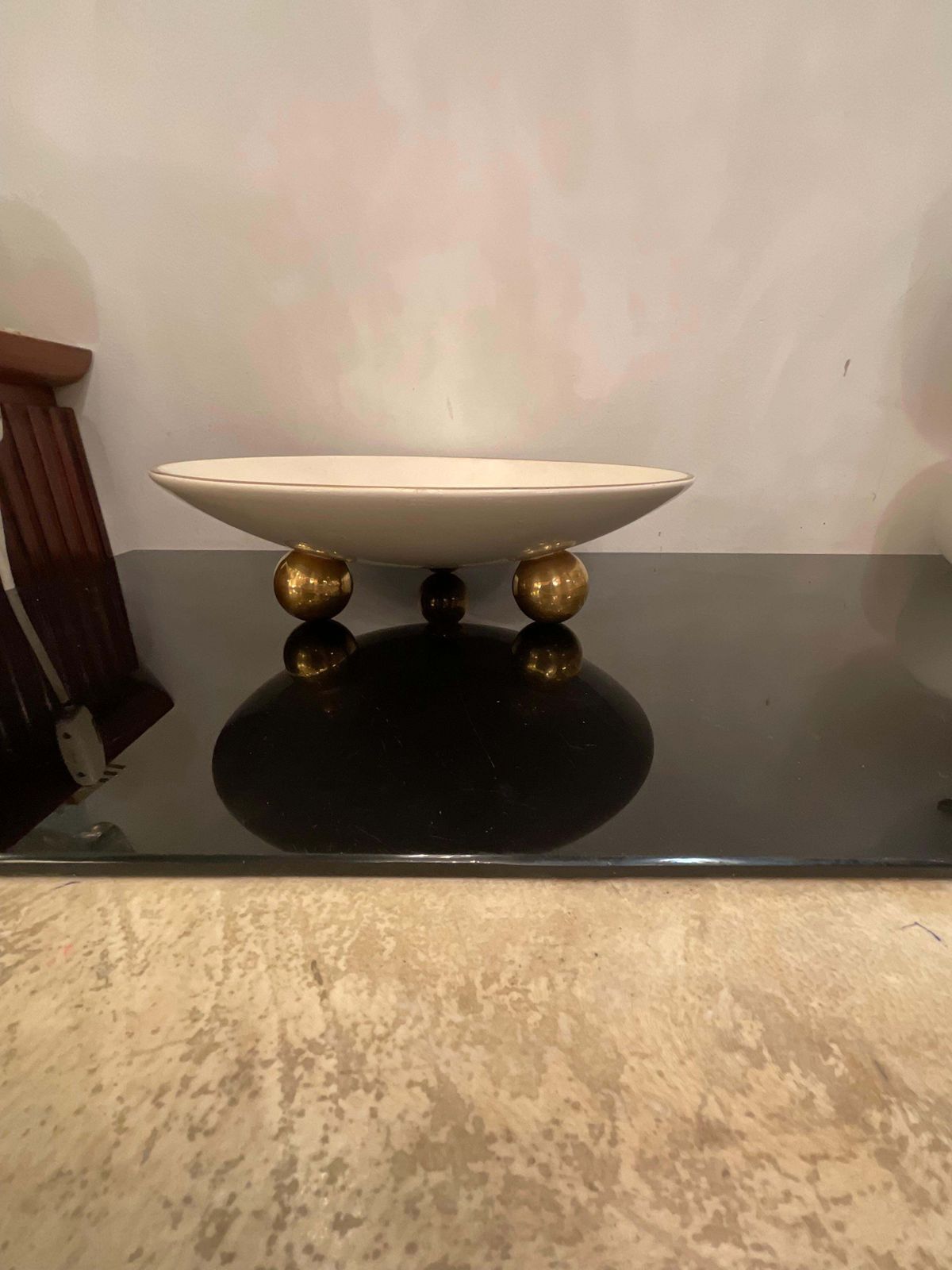 Guido Andlovitz   Centrotavola In Ceramica Di Laveno   Italia 1950. photo furniture