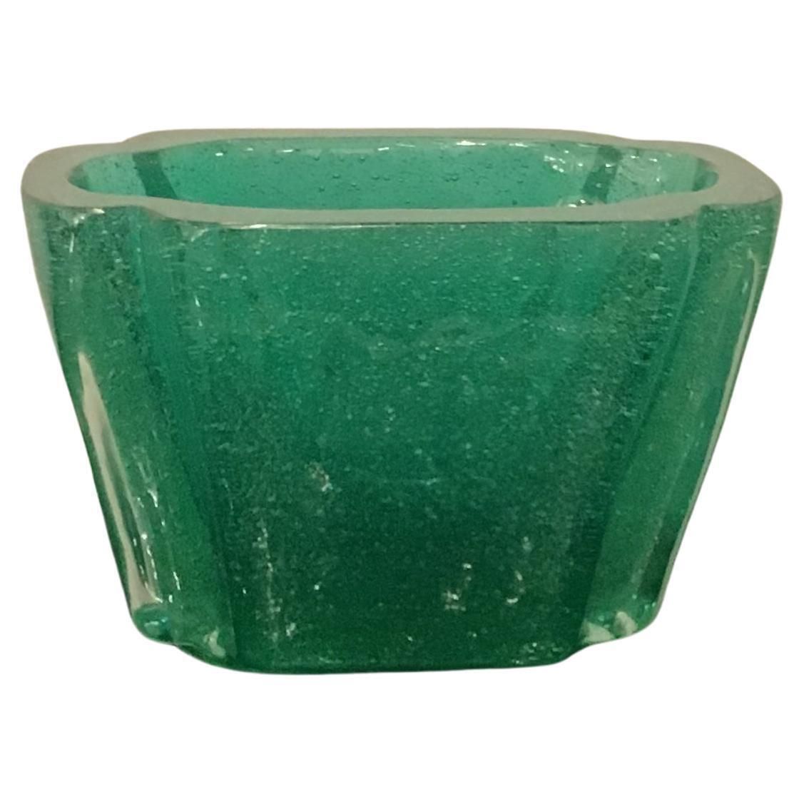 Venini Carlo Scarpa   Pulegoso Vase  Murano Glass 1935 Italy