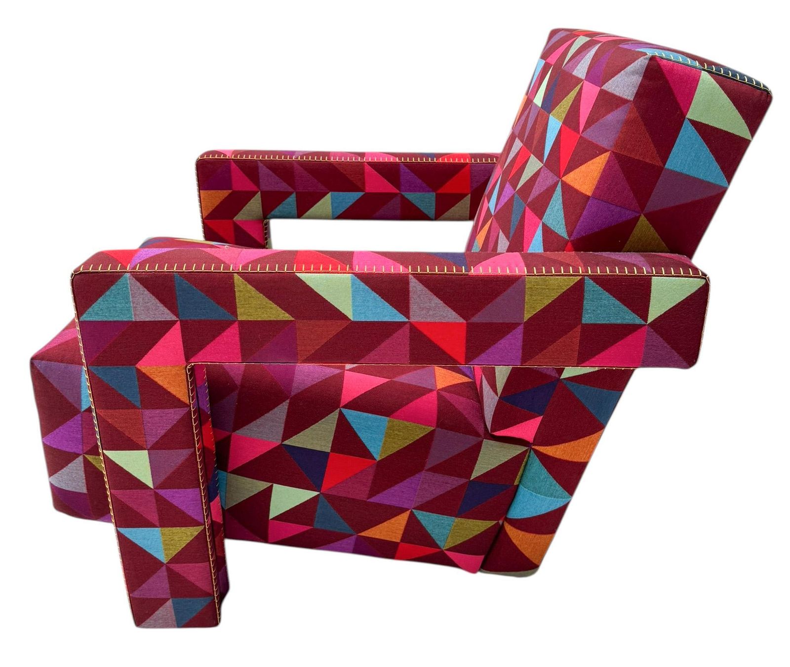 Utrecht Lounge Chair By Gerrit Rietveld Limited Edition Boxblocks Cassina photo for sale