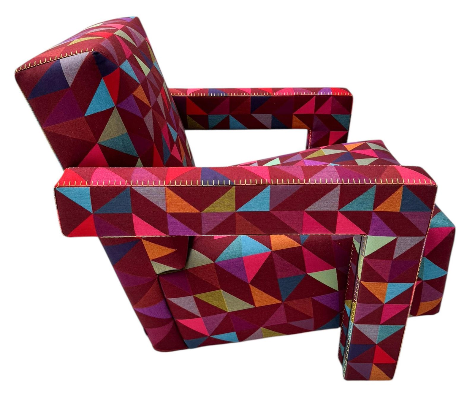 Utrecht Lounge Chair By Gerrit Rietveld Limited Edition Boxblocks Cassina photo vinterior