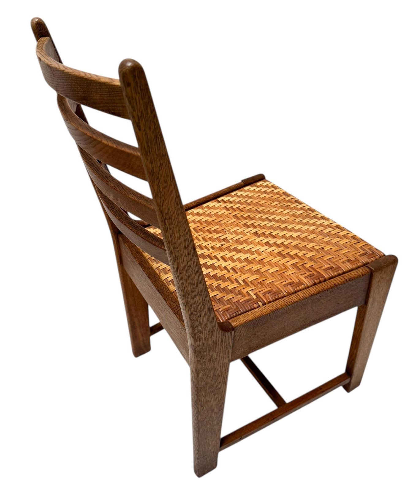 Furniture Four Modernist Art Deco Dining Room Chairs By Bas Van Pelt For My Home, 1930s photo