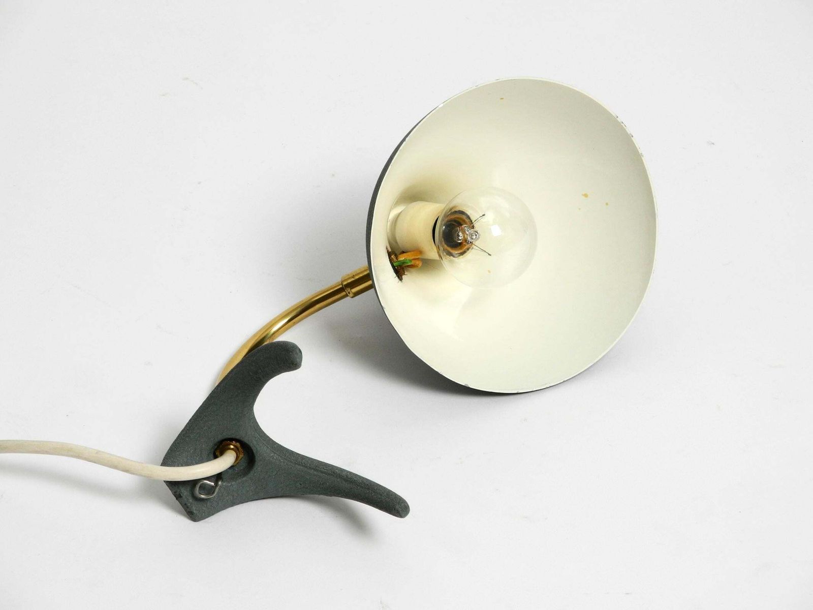 Small Mid Century Modern Crow's Foot Table Lamp By Karl Heinz Kinsky For Cosack photo vinterior