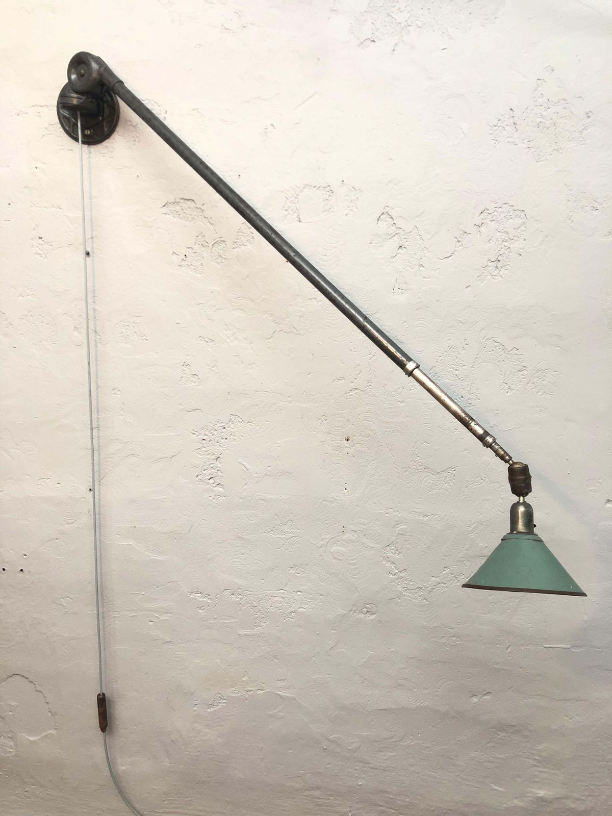 Rare Series 1 Antique Triplex Industrial Lamp By Johan Petter Johansson For Asea photo furniture