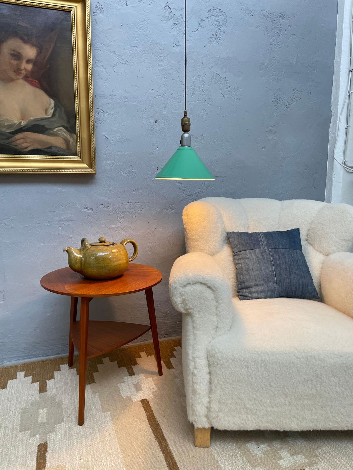 Classic Antique Triplex Work Lamp By Johan Petter Johansson For Asea Of Sweden photo furniture