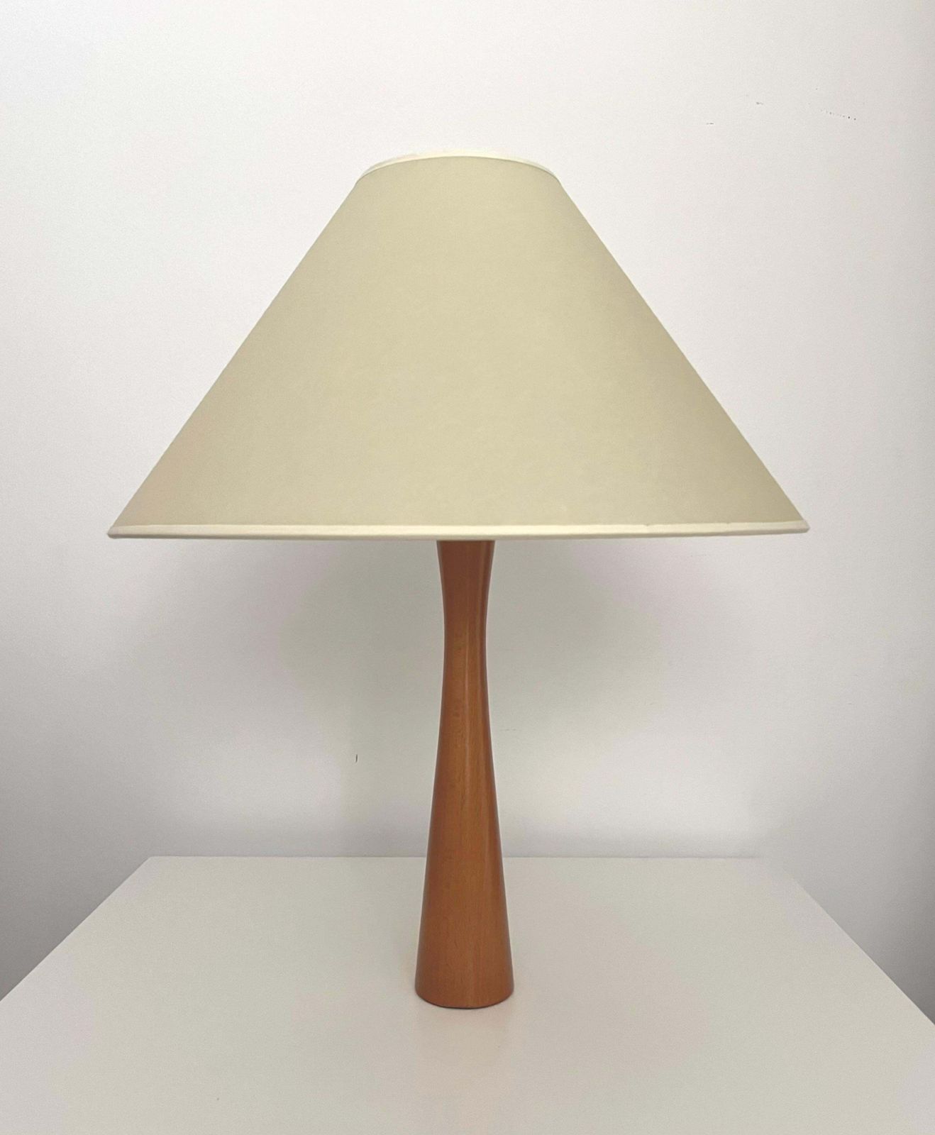 Postmodern Spanish "Fina" Wood Table Lamp By Josep Llusca For Blauet, 1990s photo furniture